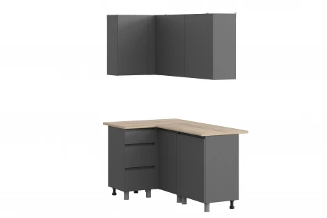 Кухня Денвер Арника (без столешницы). Композиция 6