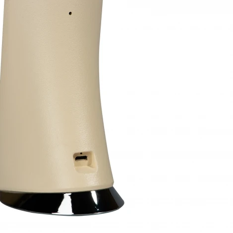 Офисная настольная лампа с термометром Uniel TLD-542 Cream/LED/300Lm/5000K/Dimmer (220V, диммер, сенсорный выключатель)