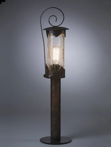 Наземный фонарь Русские фонари Lion 210-31/bc-06 (220V, ковка)