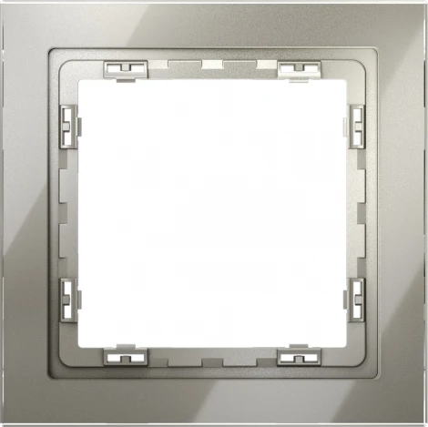 Рамка на 1 пост (шелк, стекло) Voltum S70 VLS110104