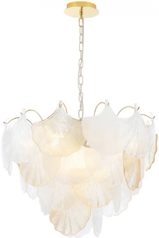 Подвесная люстра Crystal Lux BONITA SP10 (220V, на цепи, ракушка)