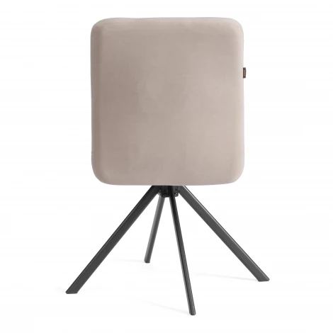 Стул обеденный Medeo Tetchair (Металл,Велюр/Бежевый) арт.24993