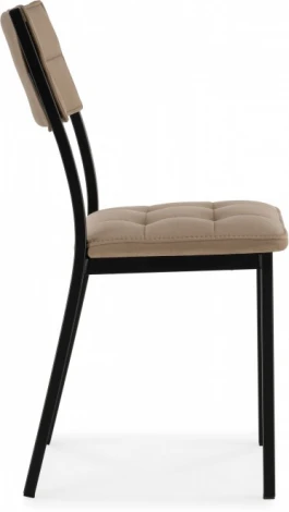 Стул Бекал (Бекал латте / черный матовый) Woodville арт.587519