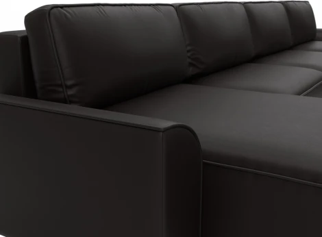 Диван п-образный Лига-048 НПБ лонг Лига Диванов (Экокожа) арт.128350