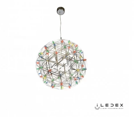 Подвесной светильник iLedex Stratosphere FG 800-92 RGB CR (220V, на проводе, шар)