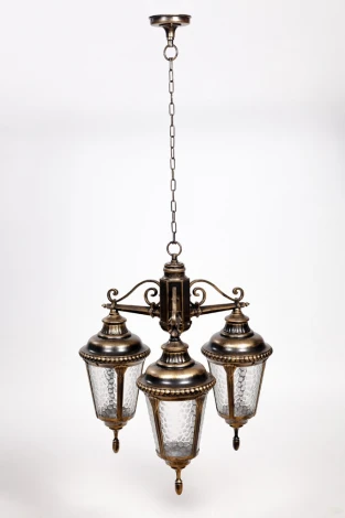 Уличный светильник подвесной Oasis Light 79750S/3 Gb (220V, на цепи, IP44)