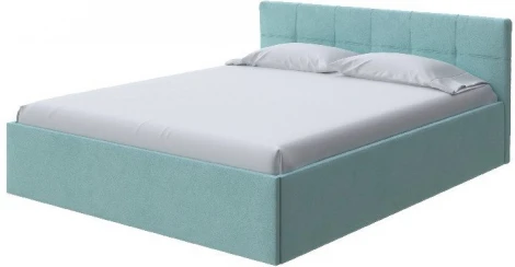 PROxSON Кровать Domo Plus (Ткань: Велюр Monopoly Мятный лёд (670)) 140x200