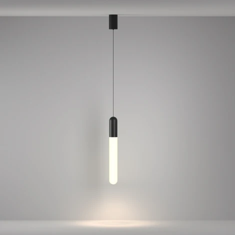 Подвесной светильник Maytoni Mist P101PL-L500-12W3K-B (LED, 220V, на проводе, круглые)