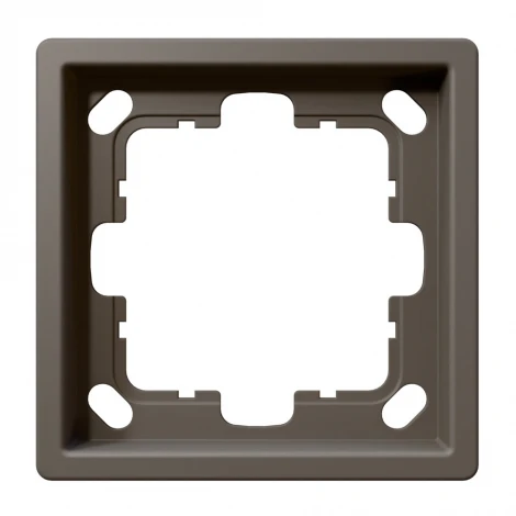 Рамка на 1 пост (тауп soft touch) Jasmart FD FD1001PTM