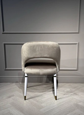 Стул обеденный IST-CASA Оливия ART2367-BG, бежевый /белый