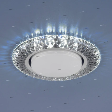 Встраиваемый точечный светильник Elektrostandard 3020 GX53 SB дымчатый