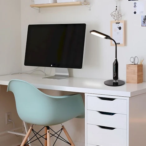 Офисная настольная лампа Eurosvet Soft 80503/1 черный