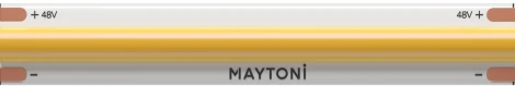 Светодиодная лента Ultra 48В COB 8Вт/м 3000K 20м IP20 Maytoni 201219