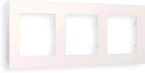 Рамка Ambrella Volt ALFA Techno (Жемчуг) 3-ая AF220203