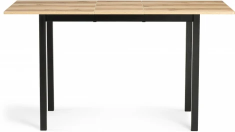 Стол деревянный Woodville Аркон 110(130)х68х75 делано / черный арт.611353