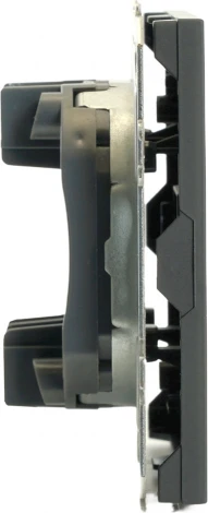 Заглушка (черный) Stekker Эмили 49857