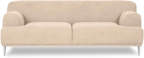 Диван Portofino 2-х местный ОГОГО (арт.604105), (Рогожка/Бежевый)