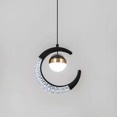 Подвесной светильник светодиодный с регулировкой цветовой температуры LED4U LED4U L7112-1 BK