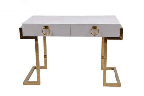 Стол-консоль IST-CASA Атлас МС9002-120W, 120х60х78 см, белый глянцевый