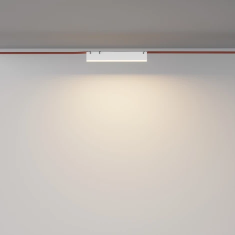 Трековый светильник ременной Maytoni Basis Parity TR129B-12W3K-W 48V 3000K 12Вт белый (LED)