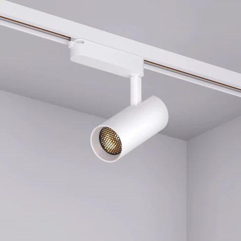 Трековый однофазный светильник LED LGD-GERA-2TR-R55-10W Day4000 (WH, 36 deg, 230V) (Arlight, IP20 Металл) 055037