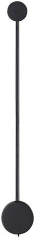 Настенный светильник Odeon Light Satellite 7008/5WLA черный/металл/акрил LED 3000/4000K тумблер на корп. 5W 220V