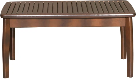 Стол журнальный Массив решетка орех от фабрики Mebelik