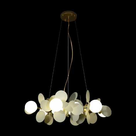 Подвесная люстра Loft It Matisse 10008/700 Grey (220V, на тросе, цветы, шарики)