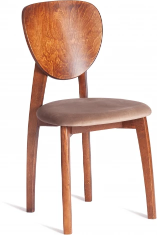 Обеденный стул Tetchair DIAMANTE (Бук/Коричневый)