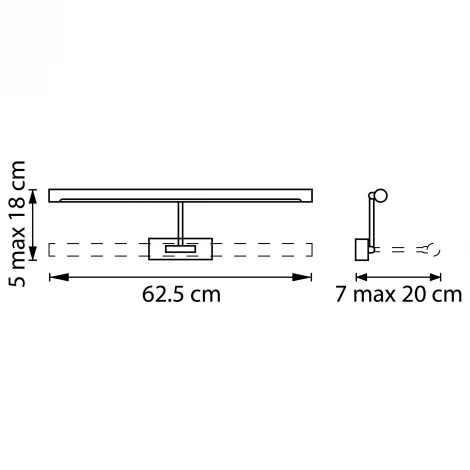 Подсветка для картин светодиодная Lightstar Noce 201041