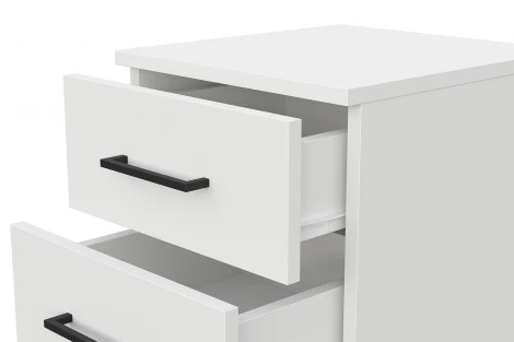 Тумба Арника прикроватная Бали, Белый