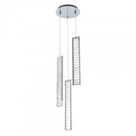 Подвесной светильник светодиодный хрустальный Modelux MODESTYLE MS.88909.3R CR