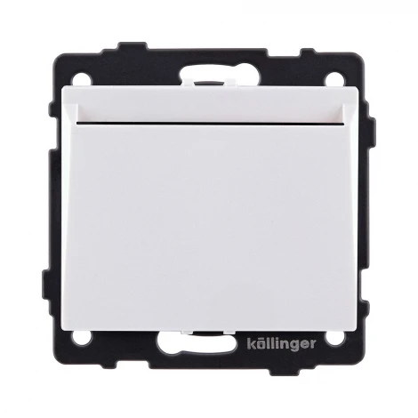 Карточный выключатель механический белый Kollinger REA-041WH для Aspekt, Eleganz, Reflex