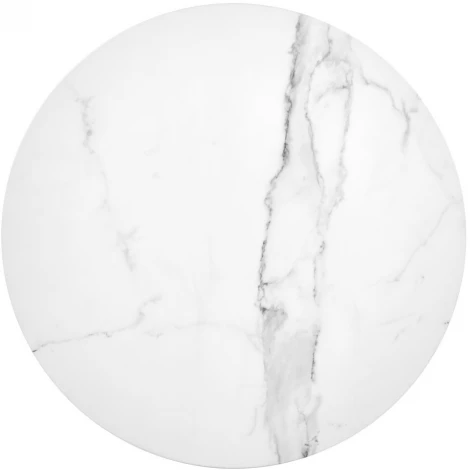 Набор кофейных столиков Tango белый мрамор с белыми ножками, 2шт Bradex Home RF 0351