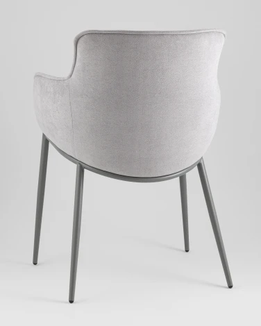 Стул Stool Group Твигги велюр серый, каркас серый УТ000041930