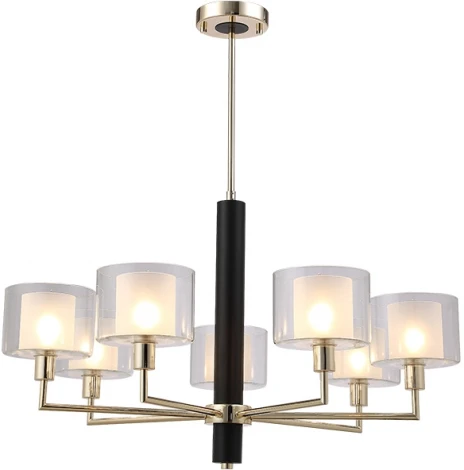 Потолочная люстра на штанге Crystal Lux Maestro SP-PL7 GOLD (220V)