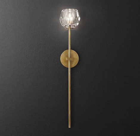 Бра Rh Boule De Cristal Long Sconce Brass ImperiumLoft 44,305 (185376-22) (220V, шар)