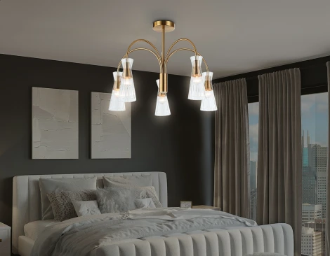 Потолочная люстра на штанге Ambrella High Light LH55701