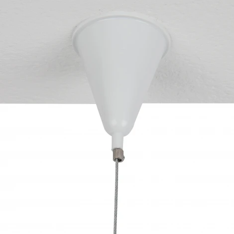 Набор для подвесного монтажа трехфазных шинопроводов Uniel UFB-H41 WHITE 1 POLYBAG