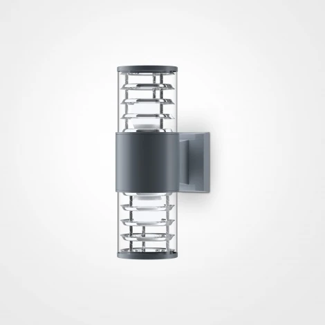 Настенный светильник уличный Maytoni Bronx O576WL-02GR (220V, круглые, IP54)