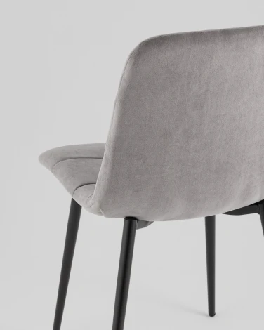 Стул Одди Original велюр серый 4 шт. Stool Group УТ000042234