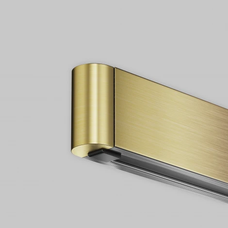 Заглушка торцевая для шинопровода Flarity 1 шт латунь Maytoni Technical Accessories for tracks Flarity TRA154EC-BS