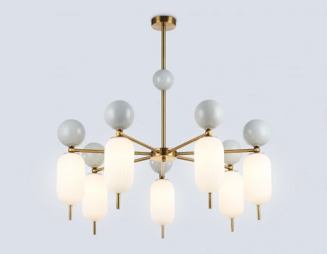 Потолочная люстра на штанге Ambrella High Light LH53106 (220V, шарики)