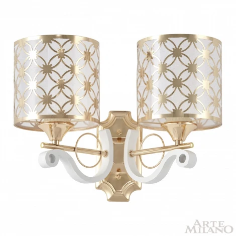 Бра Arte Milano Florentia-3097 303097/2W Wh/Gd (220V)