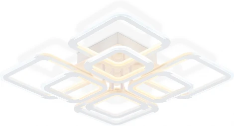 Потолочная люстра светодиодная на штанге с пультом Ambrella ACRYLICA FA8950 (регулировка яркости, 220V)