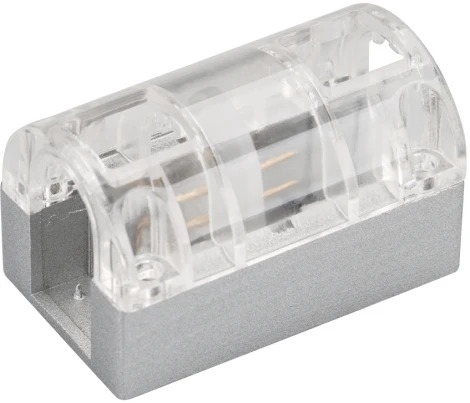 Соединитель прямой ARL-CLEAR-U15-Line (26x15mm) (Металл) 022701