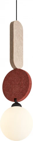 Подвесной светильник Freya Acoustic FR5494PL-01TR (220V, на проводе, шар)
