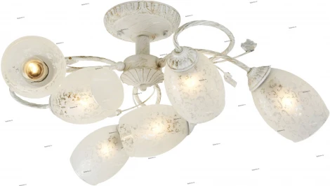 IDLamp Julia 874/6PF-Whitepatina