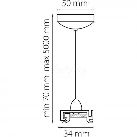 Подвесной комплект Lightstar Barra 504196