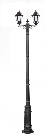 Наземный фонарь IP44 Oasis Light PETERSBURG M 79810MA E7 Bl (220V, фонарь)